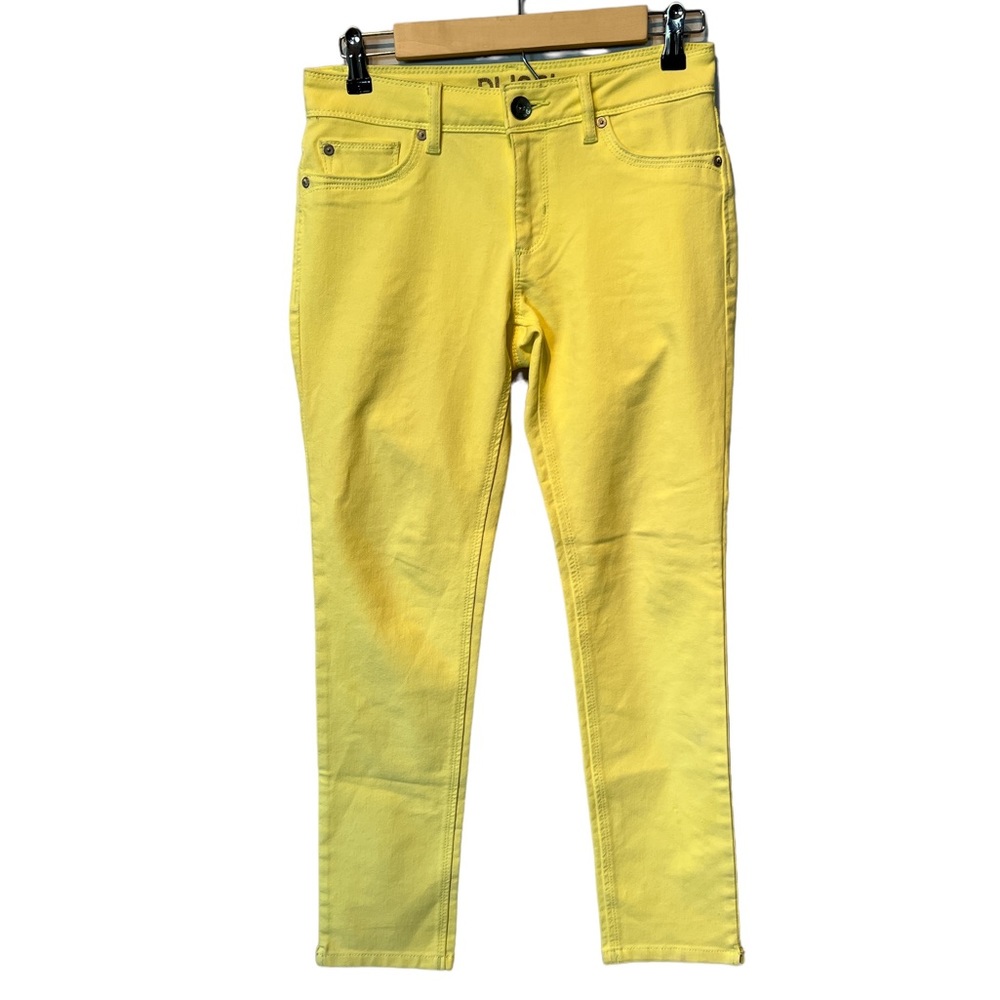 DL1961 Angel mid rise skinny jeans in Meringue yellow size 27